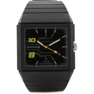 100 Percent Original Sonata Super Fibre Ocean Series Watch for Men s Watch Wrist watch A TATA Product