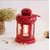 Heaven Decor Decorative Hanging Tealight Candle Holder Lantern Indoor outdoor Home Decoration for Gifts Red