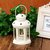 Heaven Decor Decorative Hanging Tealight Candle Holder Lantern Indoor outdoor Home Decoration for Gifts White