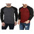 Klick2Style Men's Single Jersey Multi T-shirt (Pack of 2)