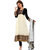 Ashika White Designer Georgette Semi-Stitched Salwar kameez