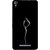 FUSON Designer Back Case Cover for Micromax Canvas Juice 3+ Q394 :: Micromax Canvas Juice 3 Plus Q394 (Side View Of Young Girl Performing Yoga Best Designs)