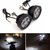 2X 12V-85V LED Motorcycle Headlight Bike Mirror Mount Driving Fog Spot Headlamp. I