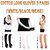 Cotton Long Full Gloves for Bike Scooty Ridding Arm Anti Tan Pollution , Protection form Summer Heat For Girls ( 3 Pairs Black/White/Beige)