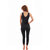 yorker black sleevless designer thermal women top