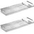 Prestige Kitchen and Bathroom Stainless Steel Shelf 16inch Pack of-2
