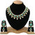 Finekraft Simple Fancy Meena Kundan Gold Plated Party Wear Designer Choker Necklace Jewelry Set