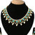 Finekraft Simple Fancy Meena Kundan Gold Plated Party Wear Designer Choker Necklace Jewelry Set
