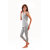 Yorker Light Grey Sleevles Thermal Top For Women