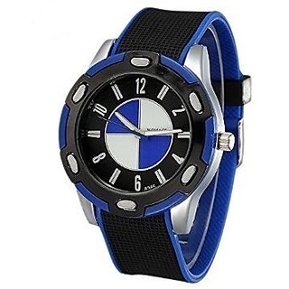 BMW Blue stylish Analog watch for boys and girls