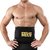 New Sweat Waist Trimmer Fat Burner Belly Tummy Yoga Wrap Black Exercise Body Slim look Belt Free Size SWEAT BELT
