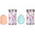 Looks United Cosmetic Makeup Beauty Foundation Puff Sponge Blender ( Pack of 2 )