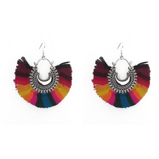 Sparkle  Silver Oxidized Multi Boho Gypsy Collection Tribal Jaipur Jewels Designer