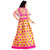 Dwarkesh fashion pink bangalore silk lehenga choli (fenta pink )