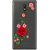 Snooky Printed Rose Mobile Back Cover of Nokia 3 - Multicolour