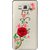 Snooky Printed Rose Mobile Back Cover of Samsung Galaxy A5 - Multicolour