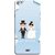 FUSON Designer Back Case Cover for Micromax Canvas Sliver 5 Q450 :: Silver Q450 (Photo Wallpaper Marriage White Dressed Bride )
