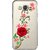 Snooky Printed Rose Mobile Back Cover of Samsung Galaxy J5 - Multicolour