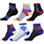 Forrester World Multicolor Epitome Ankle Socks (Pack of 6)