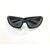 Silver Kartz Black UV Protection Aviator Sunglasses(190)