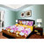 Panipat Direct Pack of 6 Bedroom Set With 1 Double Bedsheet 2 Pillow Covers 1 cushion cover and 2 Door Curtain