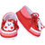Child Life Infant Baby 4-12 Month Girl/Boy Booties Red
