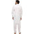 Hangup Mens White Plain Kurta Pyjama