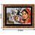Rajasthani Village Textured with Acrylic Glass Painting - Abstract Modern Art Home Wall Décor Hangings Gift Items