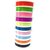 Colorful Elastic For Diy Jewelry,  Bracelet Beads , Set Of 10 Multicolored Elastic Rolls Size 0.8 Mm