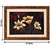 Floral Textured UV Effect with Acrylic Glass Painting - Abstract Modern Art Home Wall Décor Hangings Gift Items