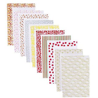 Choclate transfer sheets for cake, chocolate, idlis, dhokla decoration , size 18 cm x 28 cm, pack of 10