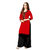 VAIKUNTH FABRICS Embroidered Kurti in Red color and Rayon fabric for womens VF-KU-64