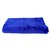 Fur Cloth color royal blue , Size 38  x 34 , 2 Cms Hair Length Used For Dresses, Soft Toys Making, Jackets ,Cushions, Decorations Etc