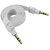 3 METER FLAT Aux Cable - white Color