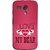 FUSON Designer Back Case Cover for Motorola Moto G :: Motorola Moto G (1st Gen) :: Motorola Moto G Dual (Pyar Hai Tumse Heart Pink Red True )