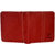 Hidelink Red Leather Wallet for Men