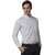 Lisova White MenS Plain Formal Slim Fit Shirt