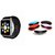 Zemini GT08 Smart Watch and Rugby Bluetooth Speaker for MICROMAX CANVAS 2 COLOURS(GT08 Smart Watch with 4G sim card, camera, memory card |Rugby Bluetooth Speaker  )