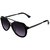 Silver Kartz Luxury Crown Gun-Violet Wayfarer, Rectangular Sunglasses (Black, Violet)