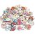Printed Wooden Buttons , round small Size , Used In Dresses , Handicraft , Art  Craft , Scrap Booking , Decorations , Set Of 90 Buttons 2. 2. Cms