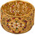 Chrishan Gold Plated Multicolor Stone Studded Kada For Women