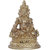 Ratnatraya Kuber Brass Statue For Wealth  Showpiece Idol For Home/Office, Business and Gift