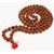 Spiritually Energized Panch Mukhi Rudraksh Mala 108 Beads Rosary for Mantra Jaap (Beads Size 8mm)