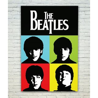 Buy Posterskart The Beatles Pop Art Poster (12 x 18 inch) Online @ ₹199 ...