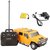 Remote Controlled Rechargeable Hummer Model Car 1-24 (Red / Yellow)