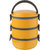 Amartej Oppo Star Series 3 Piece Container Insulated Stainless Steel Lunch Carrier With Handle - Yellow