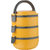 Amartej Oppo Star Series 3 Piece Container Insulated Stainless Steel Lunch Carrier With Handle - Yellow