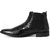 Red Chief Black Men High Ankle Boot Formal Leather Shoes (RC3498 001)