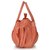 Clementine Premium PU Leather Women's Handbag With Adjustable Strap (Peach Color/ sskclem225)