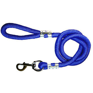 Petshop7 High Quality Large Spiral Dog Leash Rope 18MM 162 cm Dog Cord Leash  (Blue)